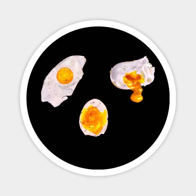 Eggs! Magnet by RedBeanPorridge TeePublic Store